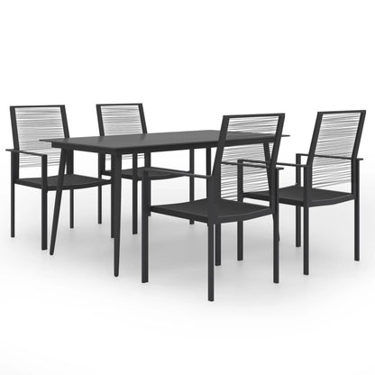 vidaXL Ensemble repas de jardin 5 pcs.