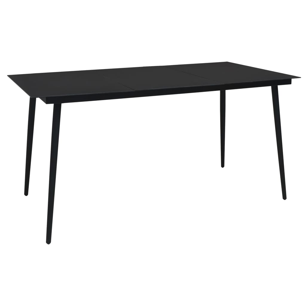 vidaXL Ensemble repas de jardin 5 pcs.