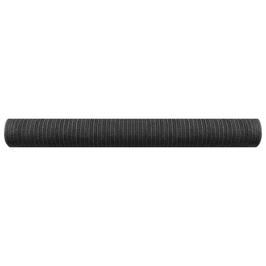 vidaXL Brise-vue anthracite 2 x 25 m PEHD 75 g/m²