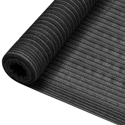 vidaXL Zaunblende Anthrazit 1,2x10 m HDPE 150 g/m²