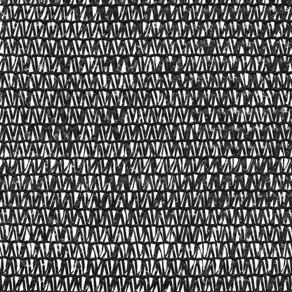 vidaXL Zaunblende Schwarz 1,2x10 m HDPE 75 g/m²