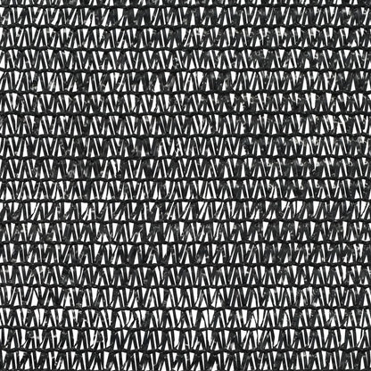 vidaXL Zaunblende Schwarz 1,8x10 m HDPE 75 g/m²