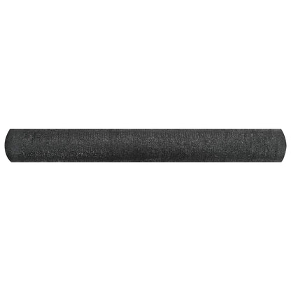 vidaXL Zaunblende Schwarz 1x50 m HDPE 150 g/m²