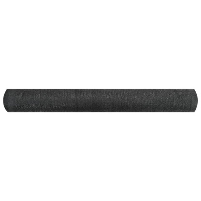 vidaXL Zaunblende Schwarz 1,2x50 m HDPE 195 g/m²
