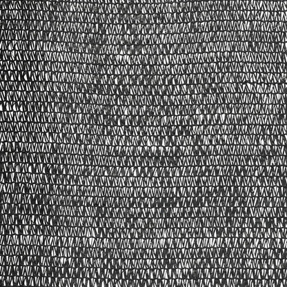 vidaXL Zaunblende Schwarz 1,2x50 m HDPE 195 g/m²