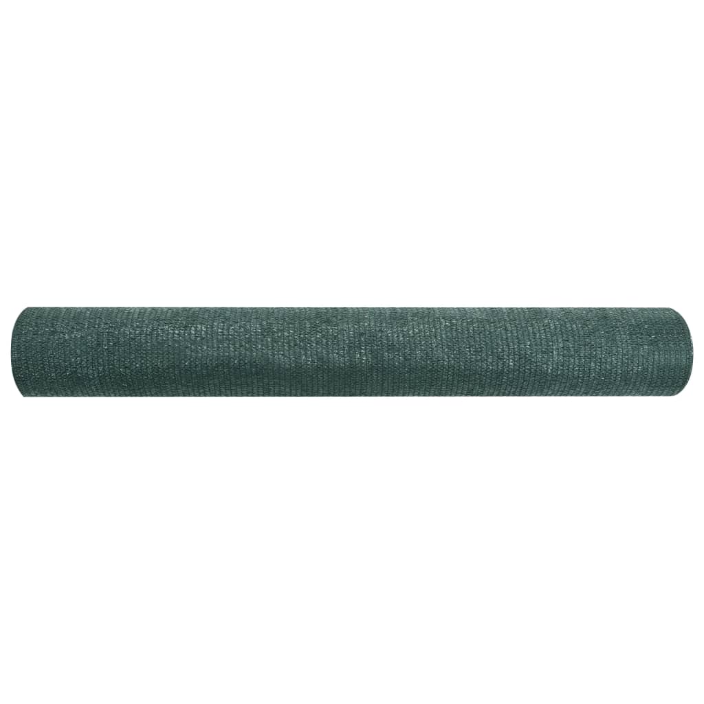 vidaXL Zaunblende Grün 1,2x10 m HDPE 75 g/m²