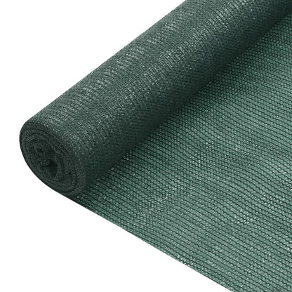 vidaXL Zaunblende Grün 1,5x25 m HDPE 75 g/m²