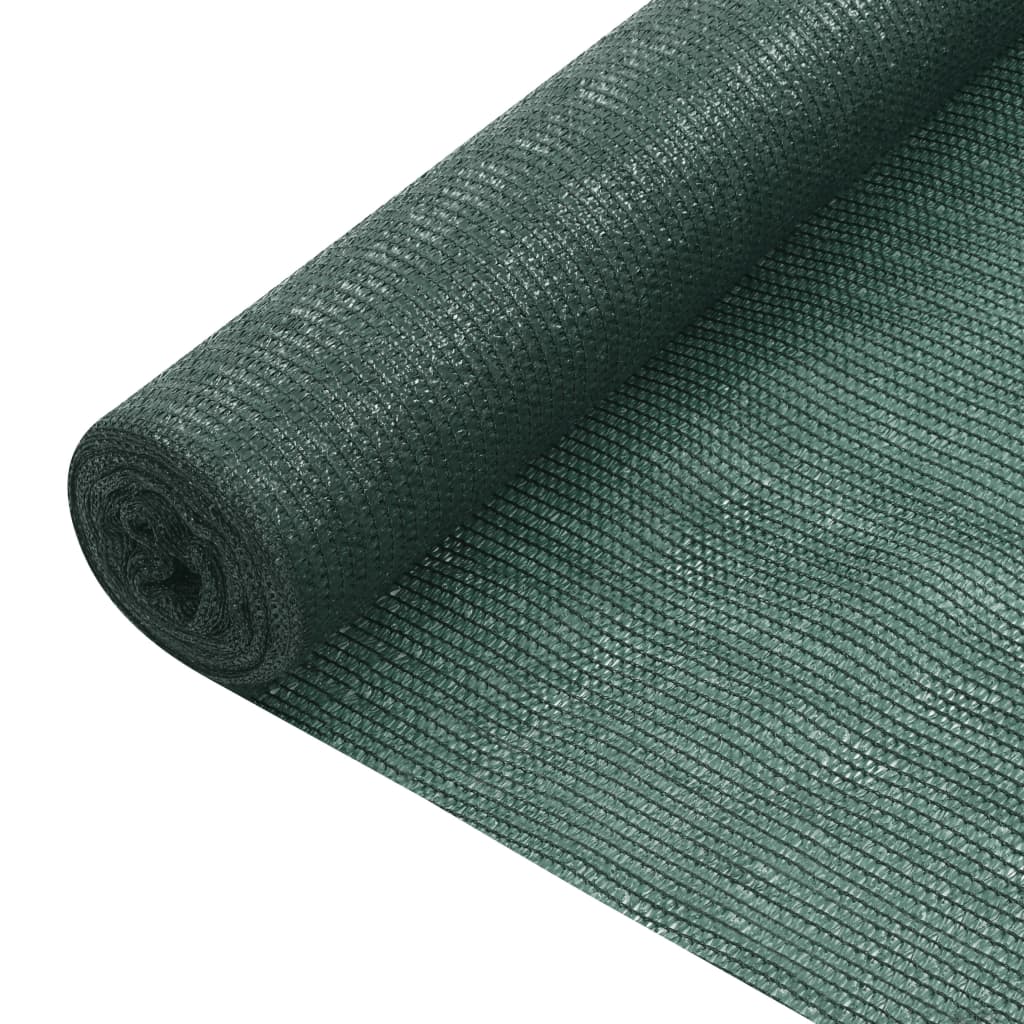 vidaXL Zaunblende Grün 1,8x50 m HDPE 75 g/m²
