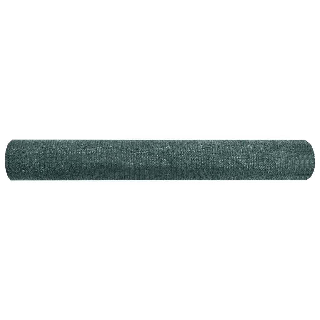 vidaXL Zaunblende Grün 1,8x50 m HDPE 75 g/m²