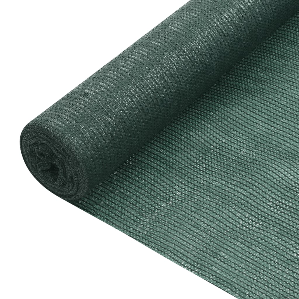 vidaXL Zaunblende Grün 3,6x25 m HDPE 75 g/m²
