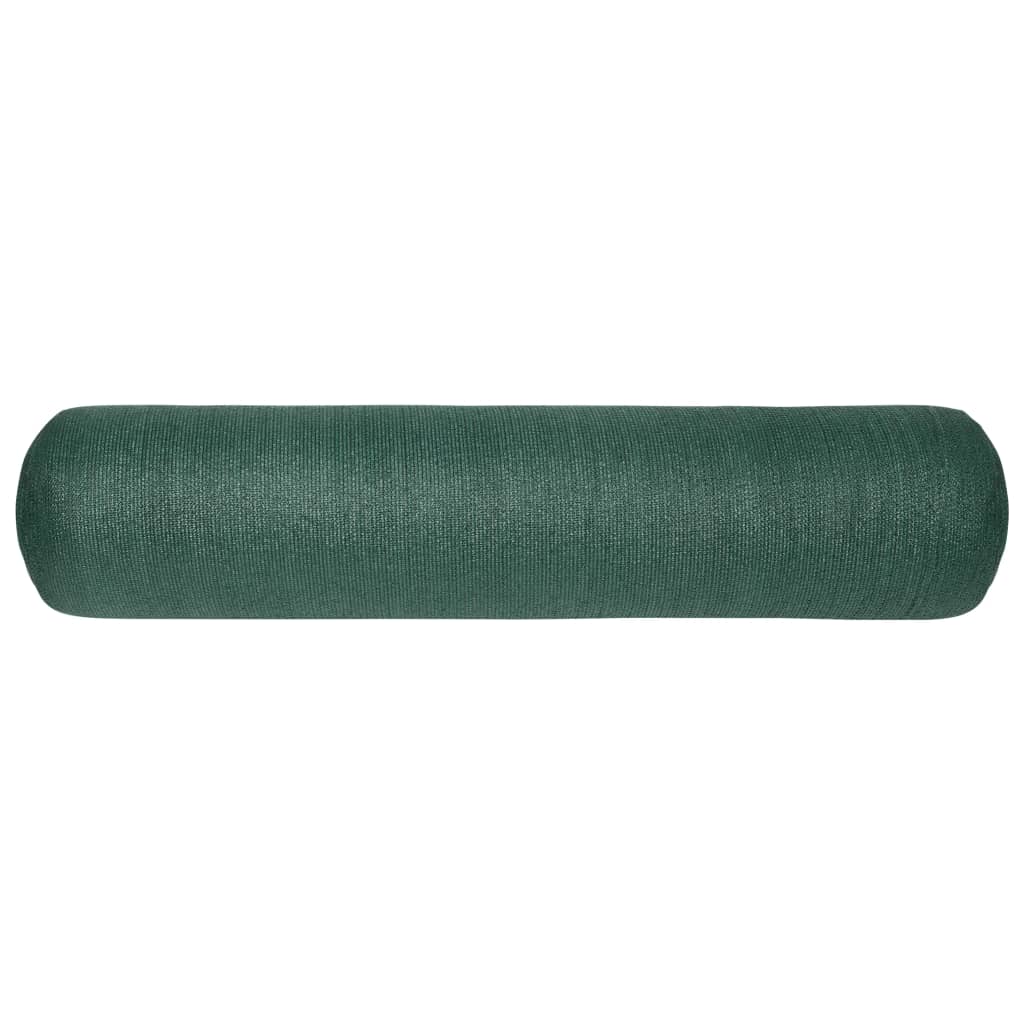 vidaXL Zaunblende Grün 1x25 m HDPE 150 g/m²