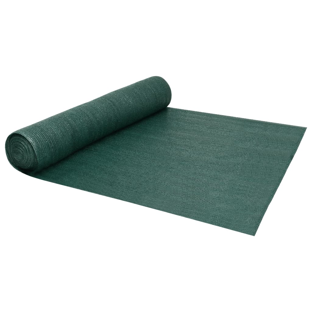 vidaXL Zaunblende Grün 2x50 m HDPE 195 g/m²