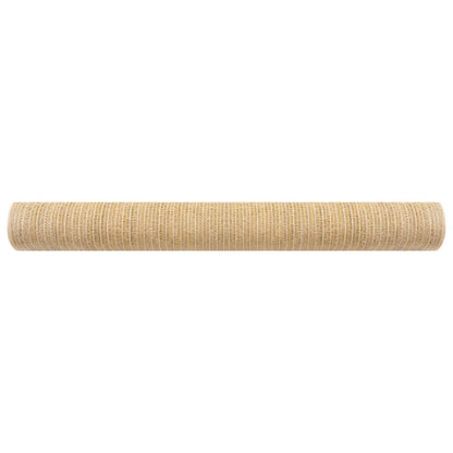 vidaXL Brise-vue beige 2x10 m PEHD 75 g/m²