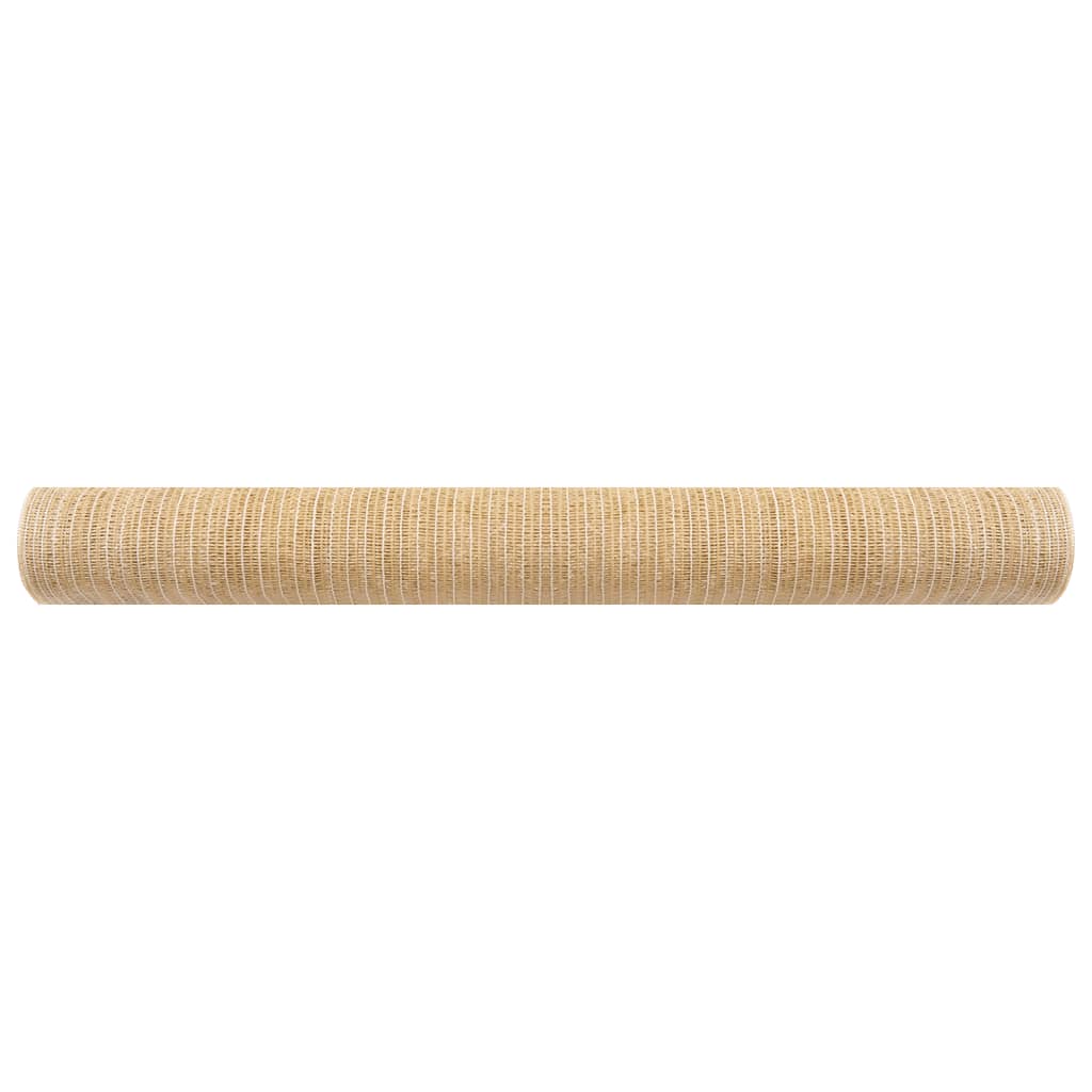 vidaXL Brise-vue beige 3,6x50 m HDPE 75 g/m²