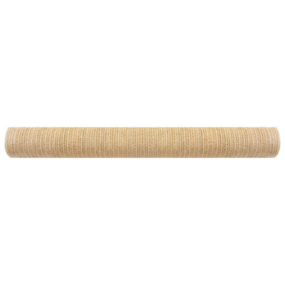 vidaXL Brise-vue beige 1x50 m HDPE 150 g/m²