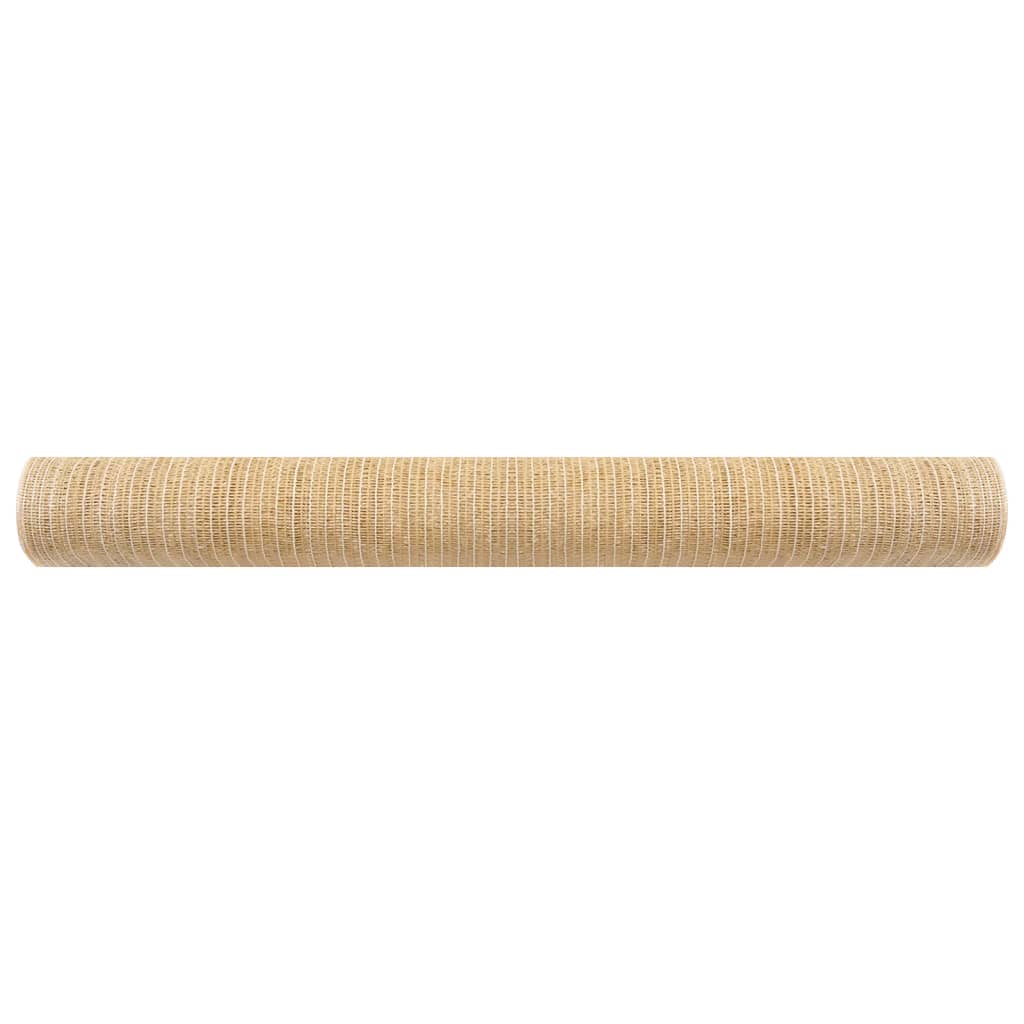 vidaXL Brise-vue beige 1,2x10 m PEHD 150 g/m²