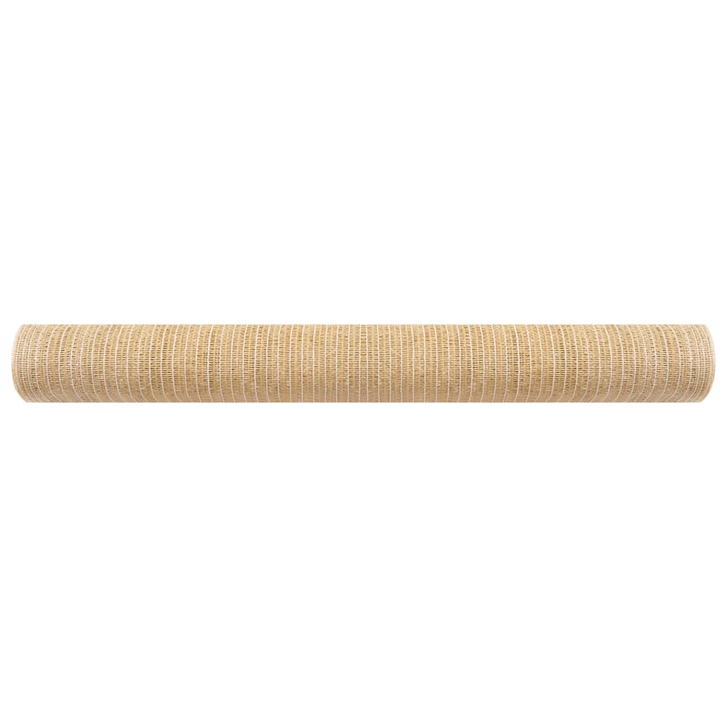 vidaXL Brise-vue beige 1,2x50 m HDPE 150 g/m²