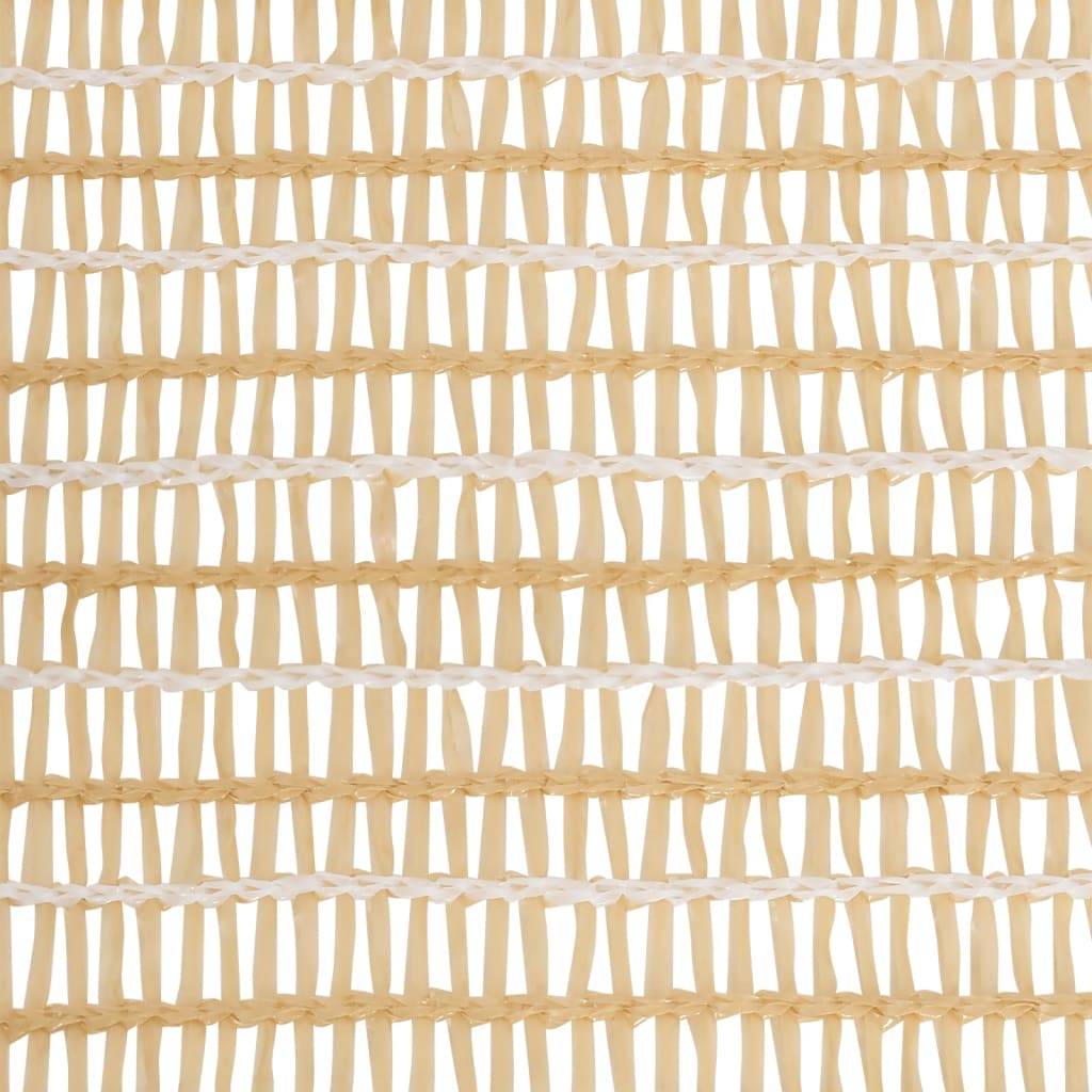 vidaXL Brise-vue Beige 1,5x50 m PEHD 150 g/m²