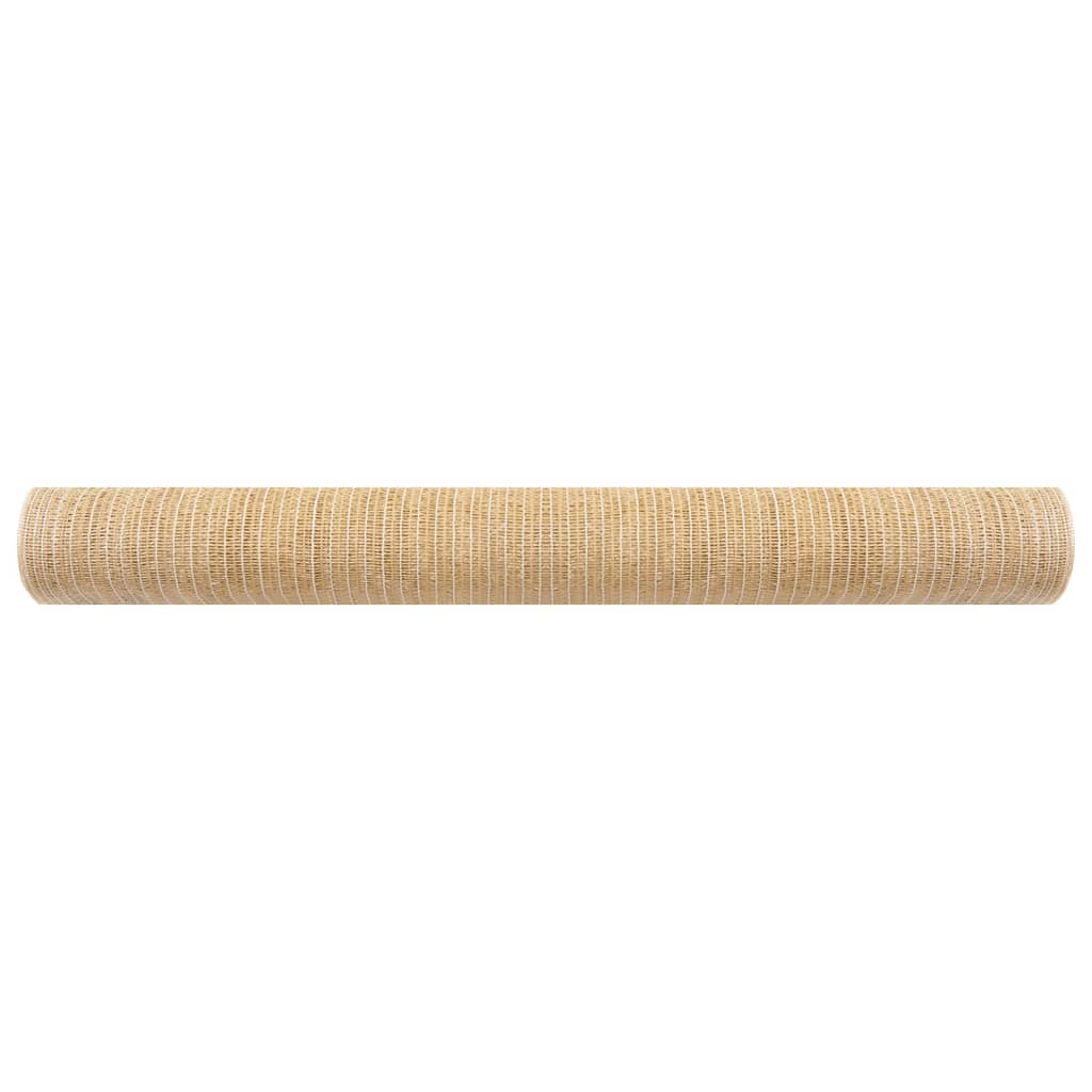 vidaXL Brise-vue Beige 3,6x10 m HDPE 150 g/m²