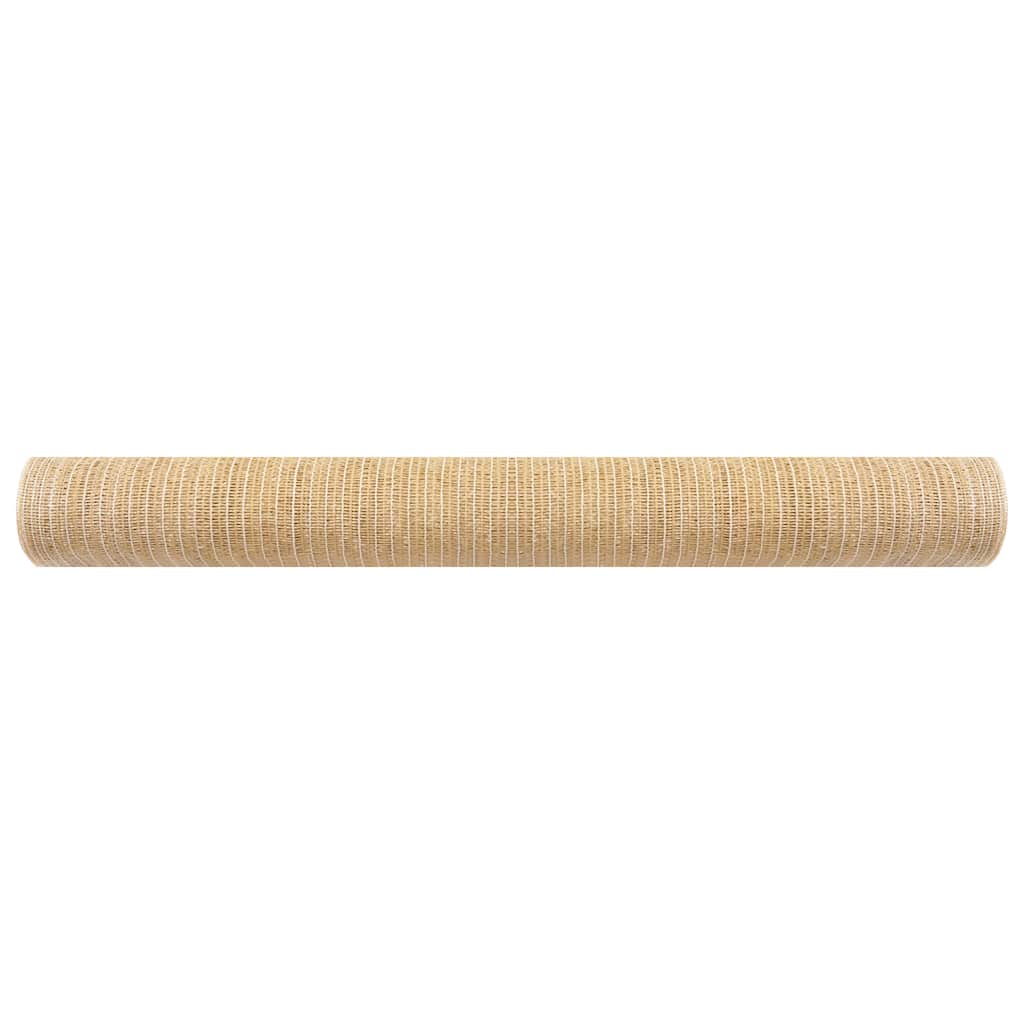 vidaXL Brise-vue Beige 3,6x25 m HDPE 150 g/m²