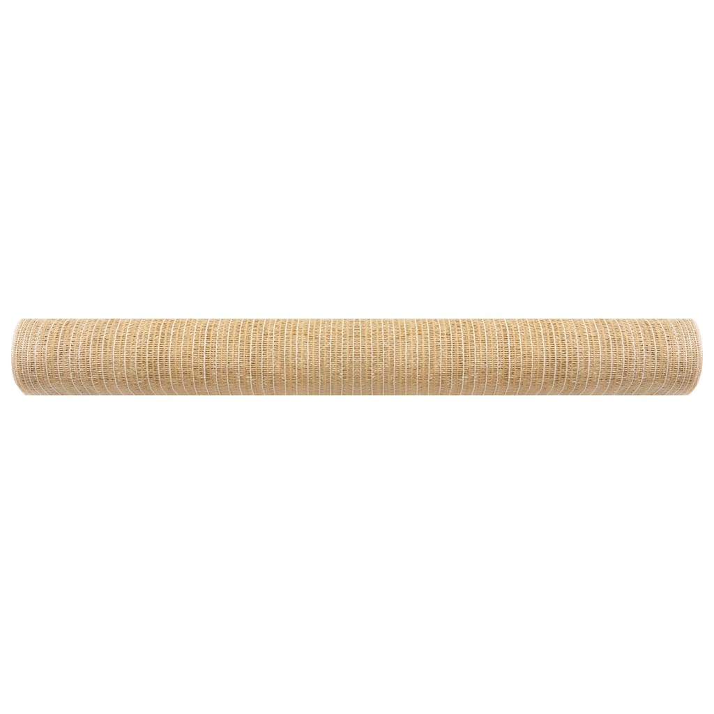 vidaXL Brise-vue Beige 1,5x25 m HDPE 195 g/m²