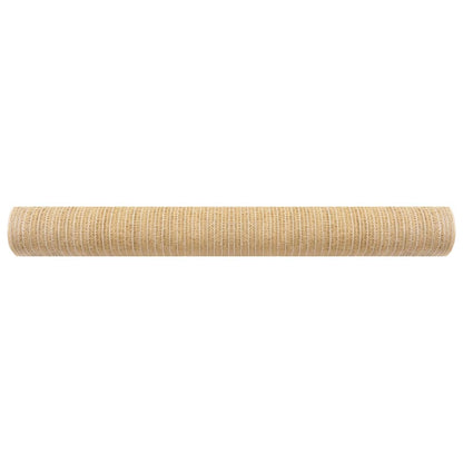 vidaXL Zaunblende Beige 2x10 m HDPE 195 g/m²