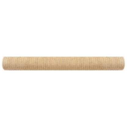 vidaXL Zaunblende Beige 2x25 m HDPE 195 g/m²