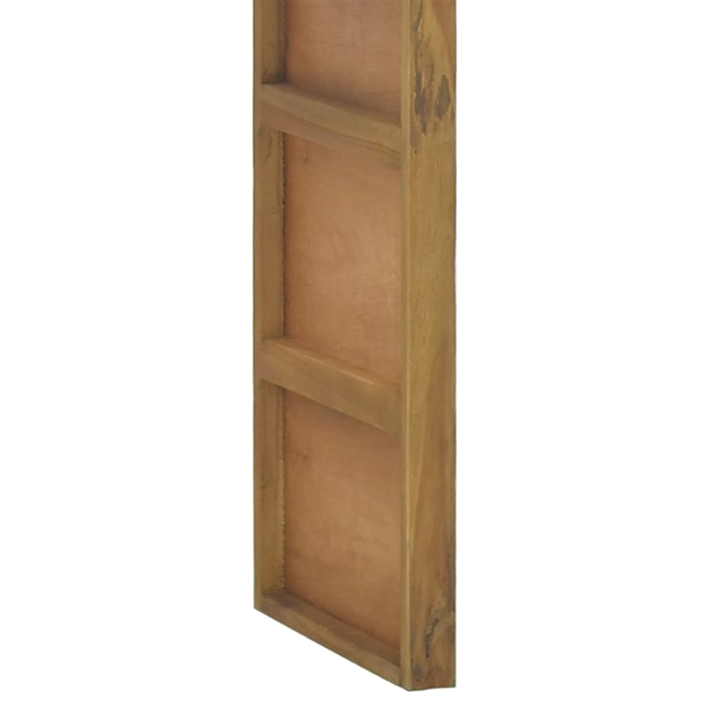 vidaXL Konsolentisch 110x35x75 cm Massivholz Teak