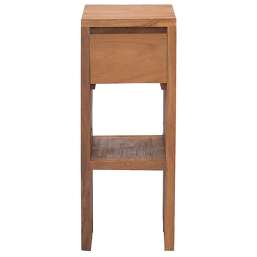 vidaXL Nachttisch 20x35x50 cm Teak Massivholz