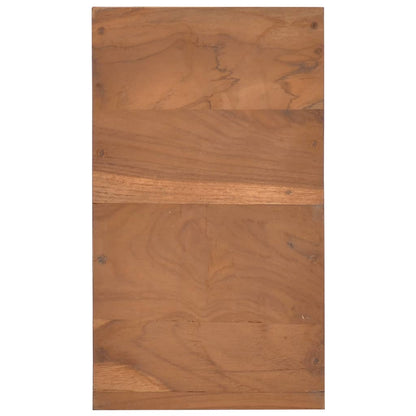 vidaXL Nachttisch 20x35x50 cm Teak Massivholz