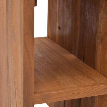 vidaXL Nachttisch 20x35x50 cm Teak Massivholz