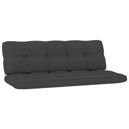 vidaXL Salon de jardin 4 pcs avec coussins, bois de pin imprégné