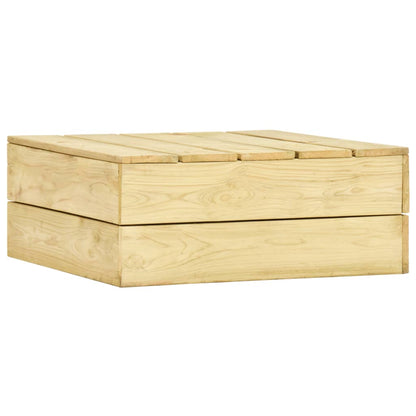 vidaXL 4-tlg. Garten-Lounge-Set mit Kissen Kiefernholz Imprägniert