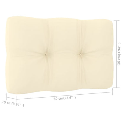 vidaXL 4-tlg. Garten-Lounge-Set mit Kissen Kiefernholz Imprägniert