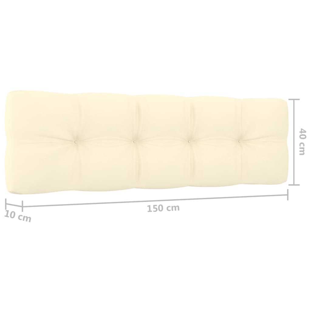 vidaXL 4-tlg. Garten-Lounge-Set mit Kissen Kiefernholz Imprägniert