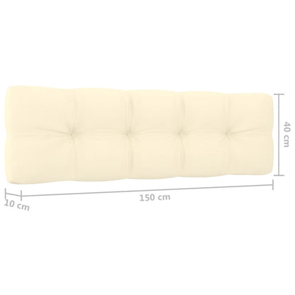 vidaXL 4-tlg. Garten-Lounge-Set mit Kissen Kiefernholz Imprägniert