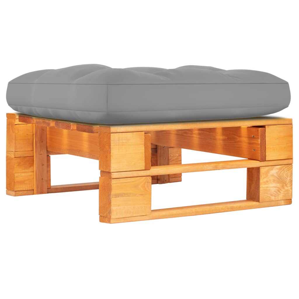 Garten-Palettenhocker Honigbraun Imprägniertes Kiefernholz