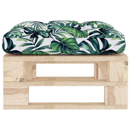 vidaXL Tabouret de jardin sur palette, bois de pin imprégné