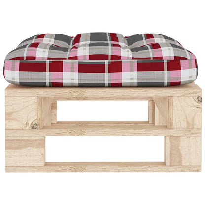 vidaXL Tabouret de jardin sur palette, bois de pin imprégné