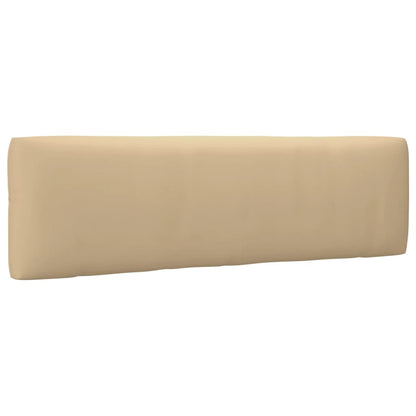 vidaXL Outdoor-Mittelsofa Paletten Imprägniertes Kiefernholz Grau