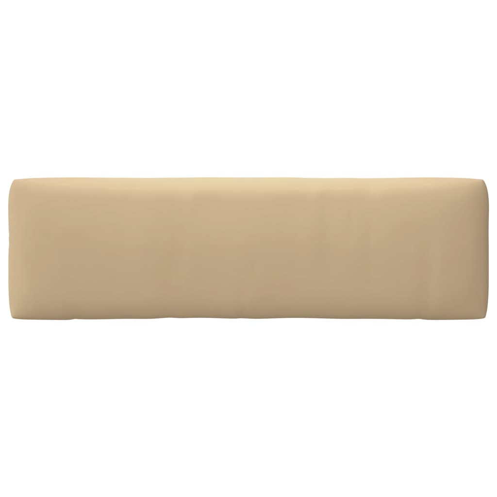 vidaXL Outdoor-Mittelsofa Paletten Imprägniertes Kiefernholz Grau