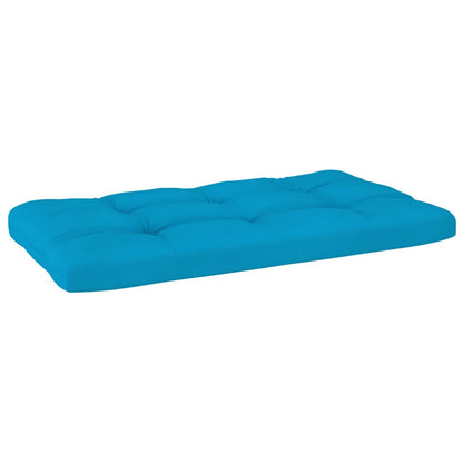 vidaXL Outdoor-Mittelsofa Paletten Imprägniertes Kiefernholz Grau