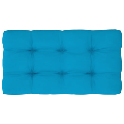 vidaXL Outdoor-Mittelsofa Paletten Imprägniertes Kiefernholz Grau