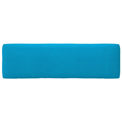 vidaXL Outdoor-Mittelsofa Paletten Imprägniertes Kiefernholz Grau