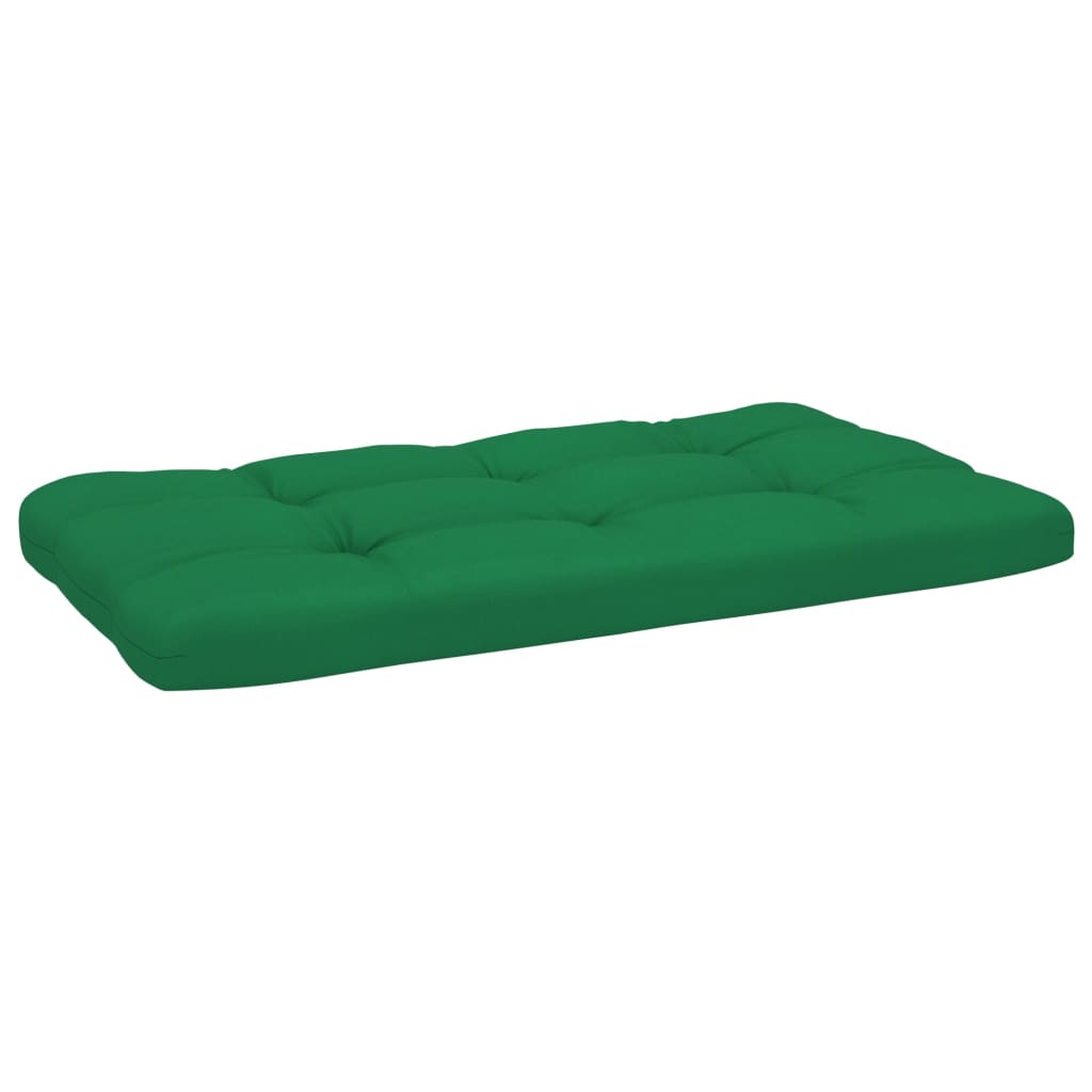 vidaXL Outdoor-Mittelsofa Paletten Imprägniertes Kiefernholz Grau