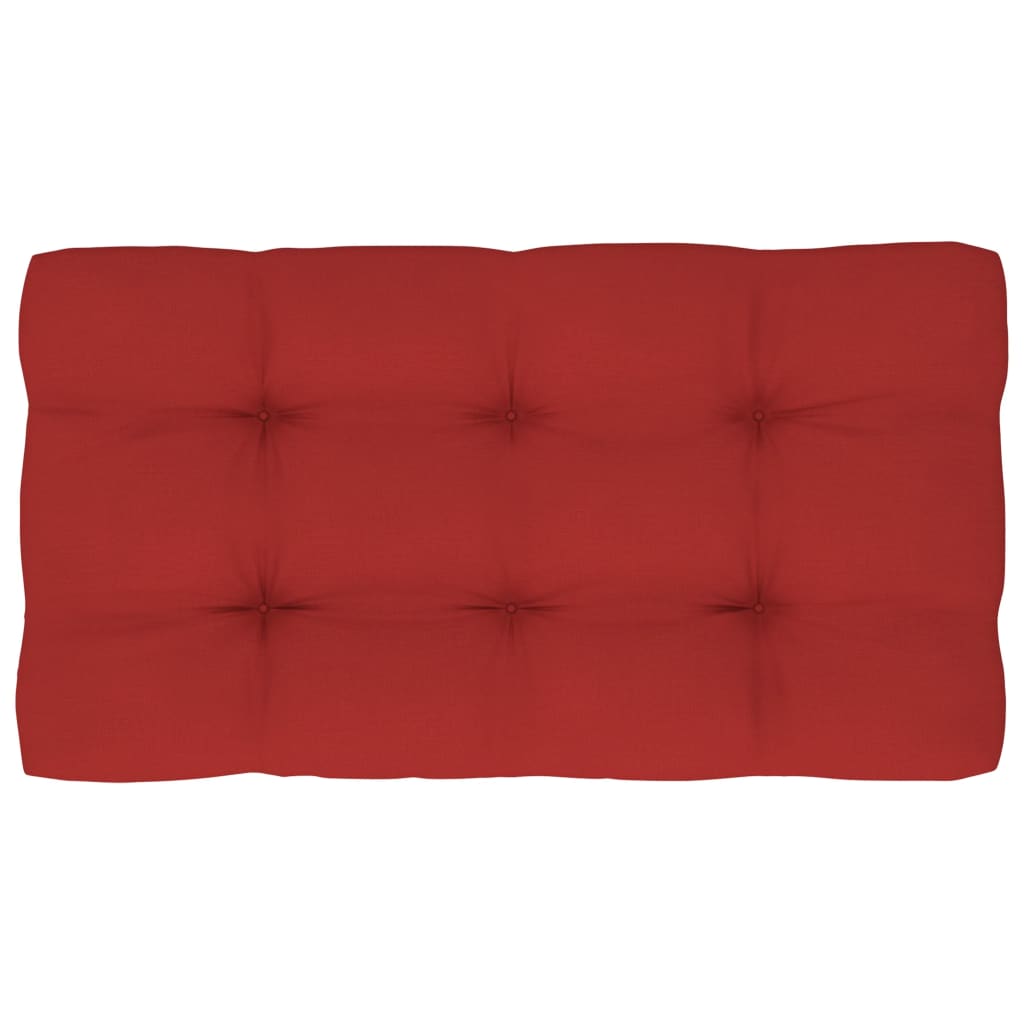 vidaXL Outdoor-Mittelsofa Paletten Imprägniertes Kiefernholz Grau