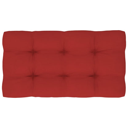 vidaXL Outdoor-Mittelsofa Paletten Imprägniertes Kiefernholz Grau