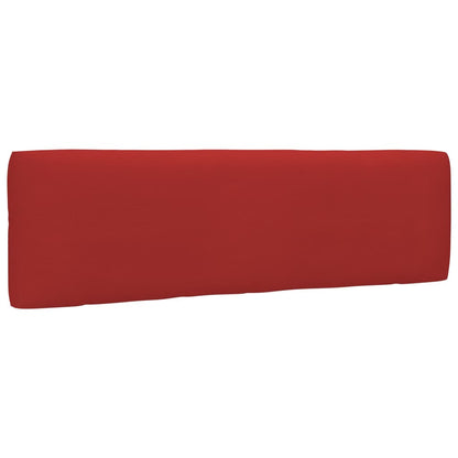 vidaXL Outdoor-Mittelsofa Paletten Imprägniertes Kiefernholz Grau