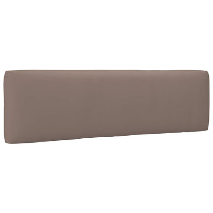 vidaXL Outdoor-Mittelsofa Paletten Imprägniertes Kiefernholz Grau