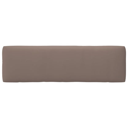 vidaXL Outdoor-Mittelsofa Paletten Imprägniertes Kiefernholz Grau